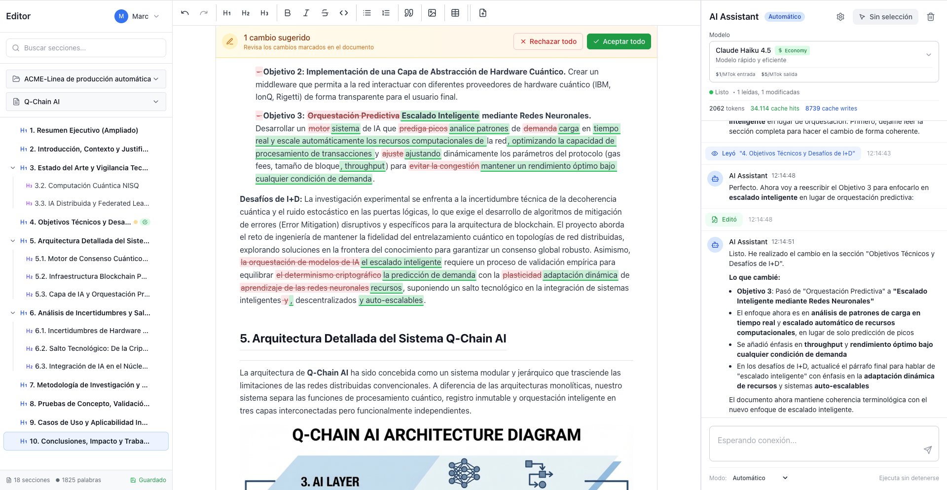 Typeframe editor en acción